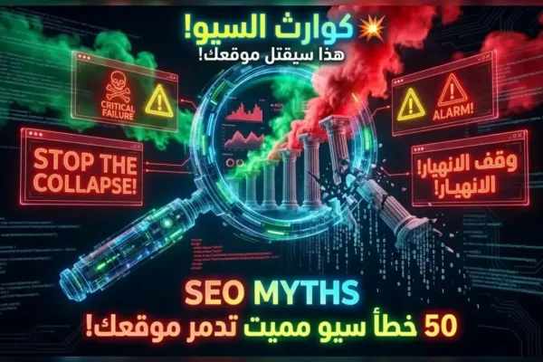 35 خرافة في السيو تدمر موقعك حالياً دليل كشف أبرز المفاهيم الخاطئة في SEO لعام 2026 »