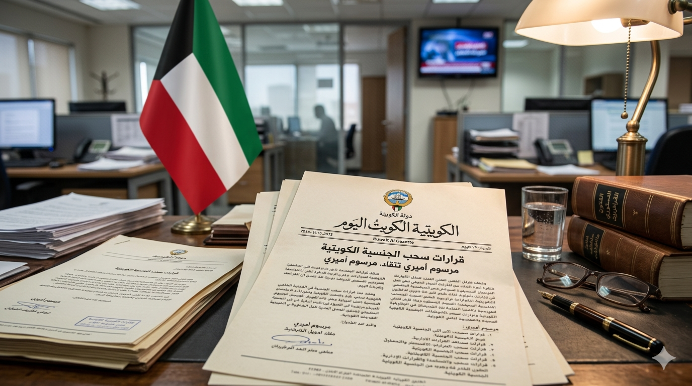 قائمة أسماء المسحوبة جناسيهم اليوم الأحد 14 يونيو 2026 في الكويت.. 2193 شخصاً ضمن 8 مراسيم جديدة الجريدة الرسمية الكويت اليوم - أسماء سحب الجنسية الكويتية في يونيو 2026 مرسوم 96 و 97