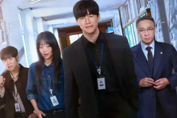 بوستر رسمي ومثير يعبر عن الأكشن والإثارة داخل المدارس في مسلسل سنلقنكم درسا الكوري