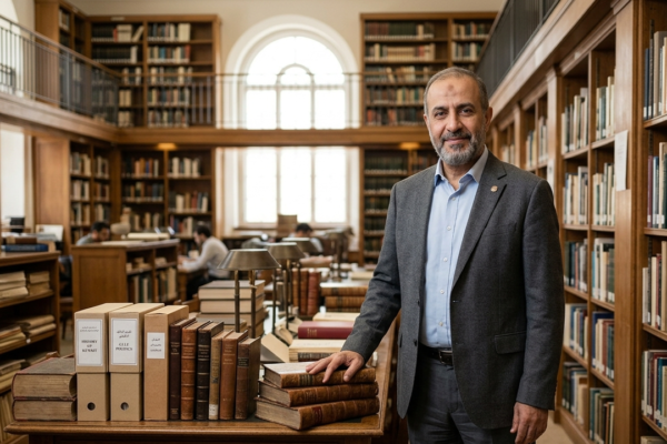 الدكتور هشام عبدالرحمن العوضي أستاذ التاريخ والعلاقات الدولية في الجامعة الأمريكية بالكويت