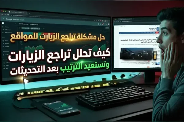 حل مشكلة تراجع الزيارات للمواقع كيف تحلل تراجع الزيارات وتستعيد الترتيب بعد التحديثات