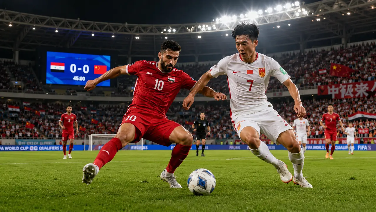 ترقبوا موعد مباراة سوريا ضد الصين: صدام ناري بآسيا 2027 ومفاتيح الفوز للنسور مواجهة منتخب سوريا ضد الصين في بطولة كأس آسيا 2027 بمدينة جدة