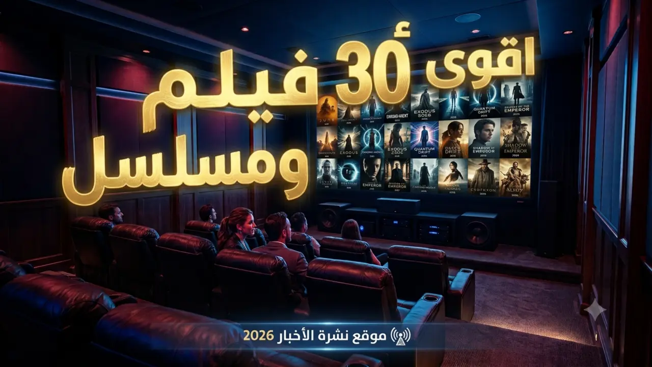 أفضل 30 فيلم ومسلسل في النصف الأول من 2026 - دليل حصاد السينما والدراما الشامل
