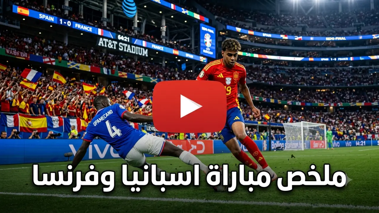 فرحة لاعبي إسبانيا بعد تسجيل الهدف الثاني في شباك فرنسا بنصف نهائي مونديال 2026