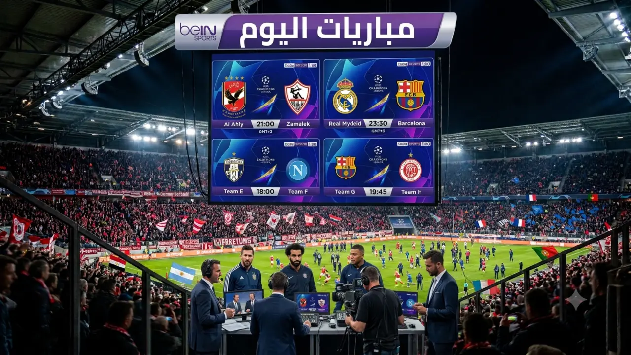 جدول مباريات اليوم والنتائج المباشرة للملاعب العالمية 2026