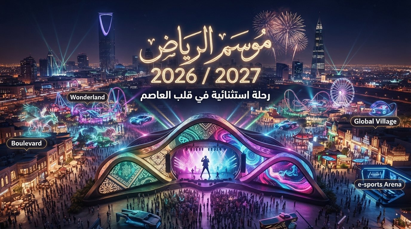 متى يبدأ موسم الرياض 2026؟ الموعد والشعار وأهم الفعاليات