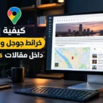 كيفية إدراج خرائط جوجل وبحث جوجل داخل مقالات WordPress