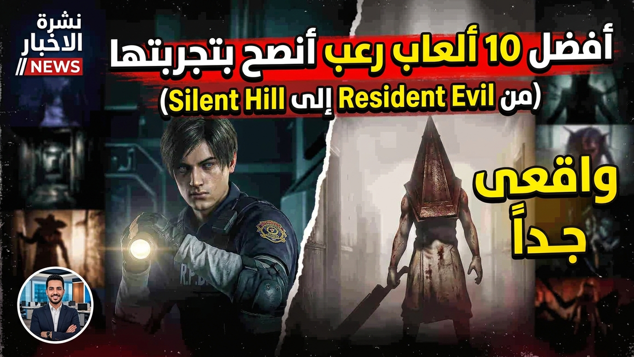 أفضل 10 ألعاب رعب أنصح بتجربتها