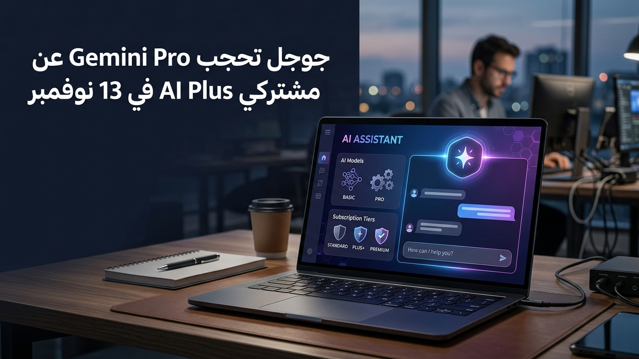 جوجل تحجب Gemini Pro عن مشتركي AI Plus في 13 نوفمبر