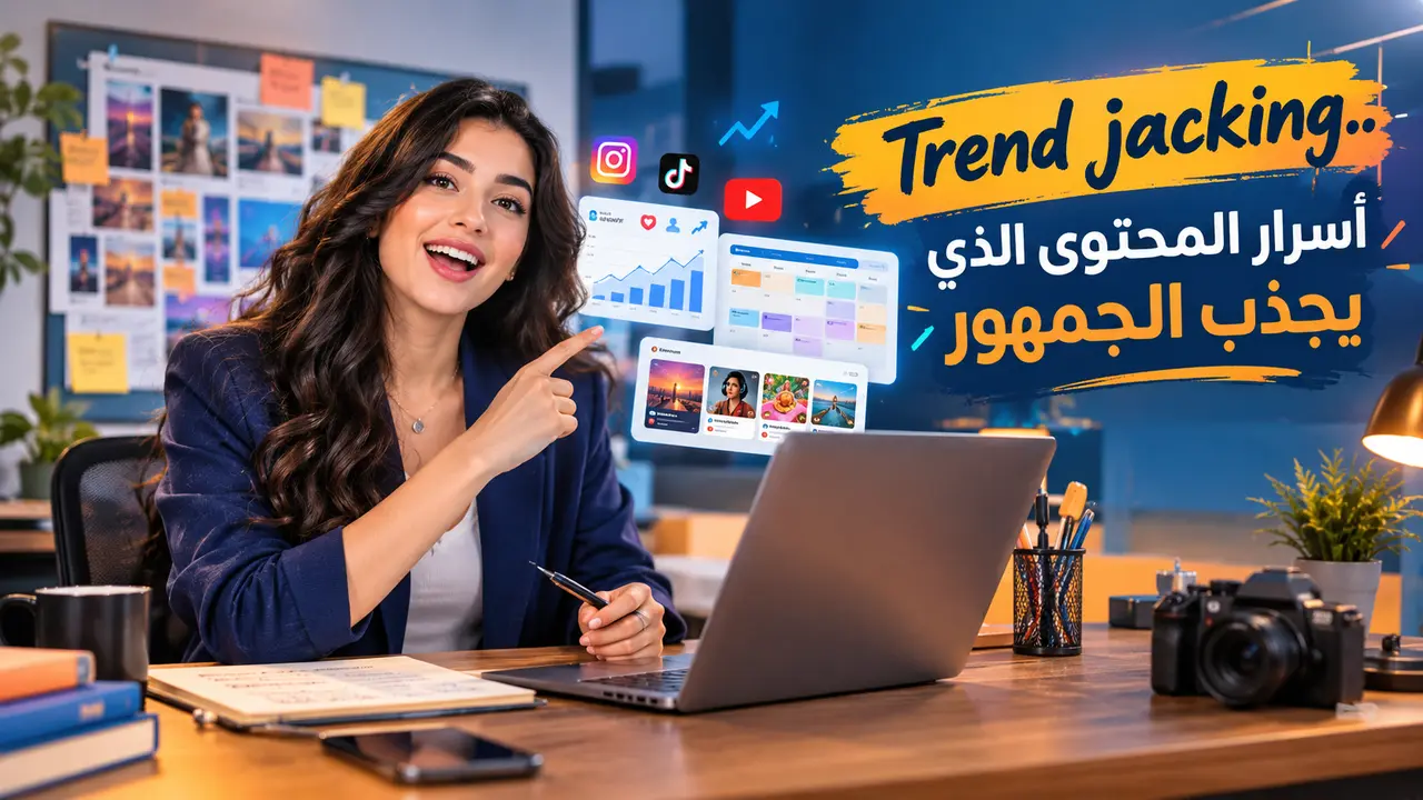 Trend jacking.. أسرار المحتوى الذي يجذب الجمهور