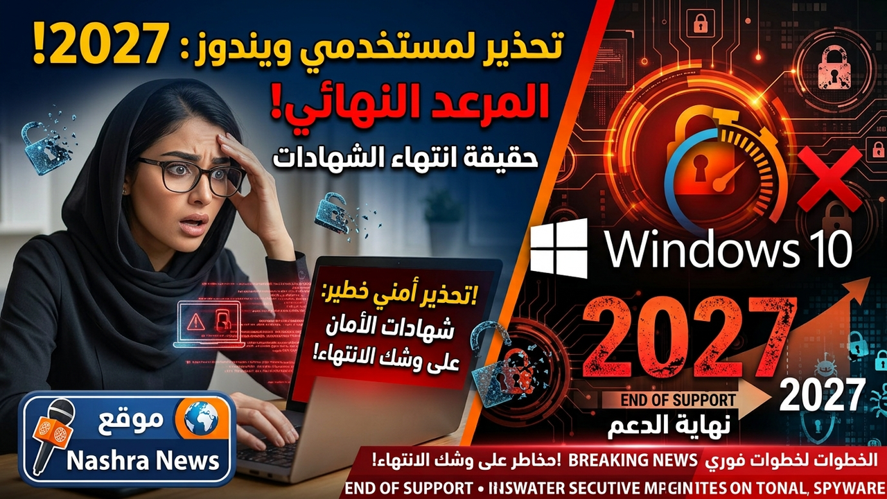 تحذير لمستخدمي ويندوز قبل 2027.. حقيقة انتهاء شهادات الأمان ومصير Windows 10