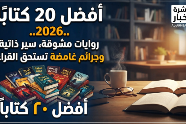 أفضل 20 كتابًا 2026.. روايات مشوقة وسير ذاتية وجرائم غامضة تستحق القراءة